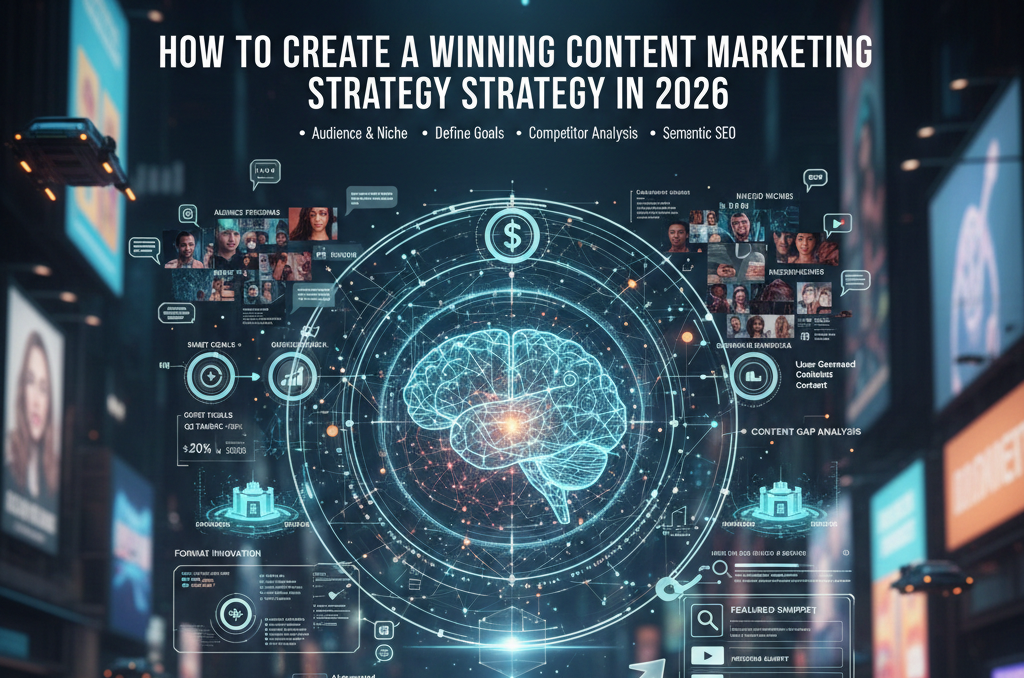 How to Create a Winning Content Marketing Strategy In 2026 (Step-by-Step Guide)